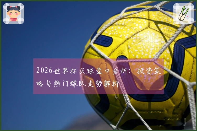 2026世界杯买球盘口分析：投资策略与热门球队走势解析