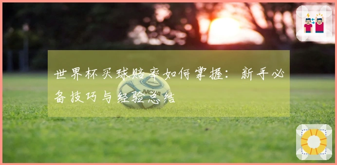 世界杯买球赔率如何掌握：新手必备技巧与经验总结